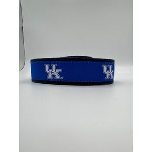 Kentucky Wildcats Belt Mens Blue Leather Trim College NCAA Size 32